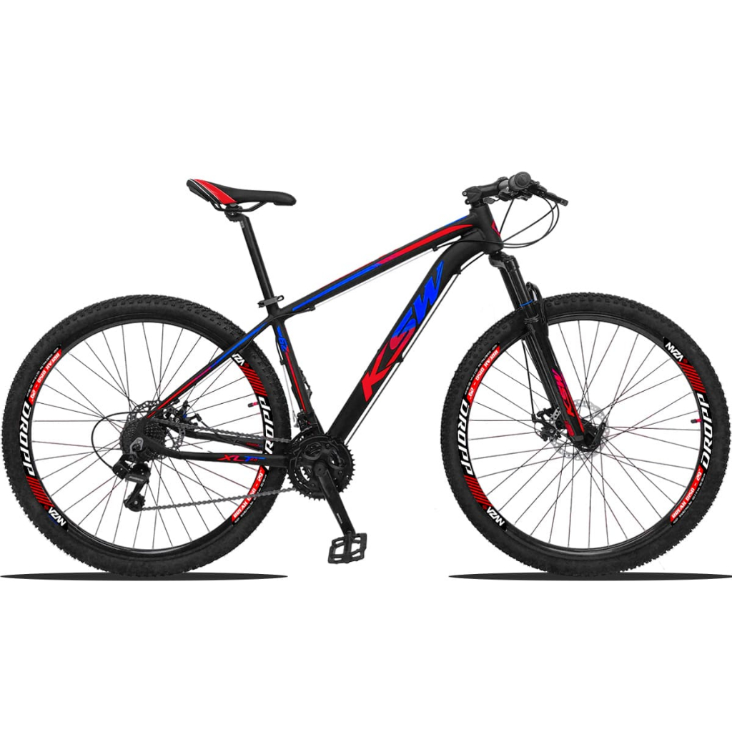 Bicicleta Aro 29 Ksw 24 Marchas Shimano Freio Hidraulico/K7 em Oferta na Shopee