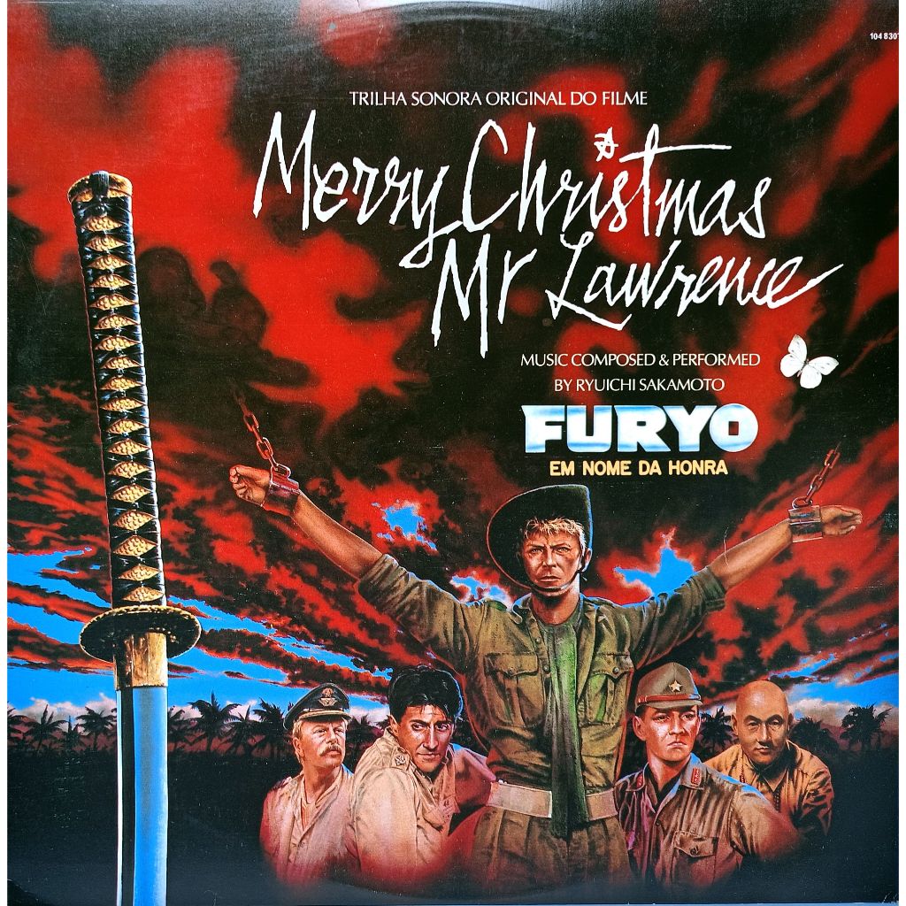 Lp Merry ChristmaS Mr Lawrence Furyo Em Nome Da Honra C/ DAVID Bowie