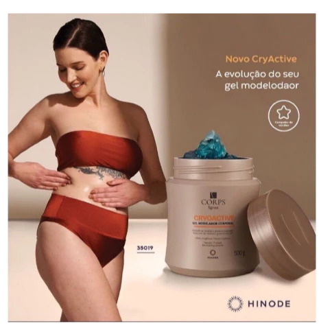 Hinode Redutor de Medidas Corps Lígnea Body Contour Gel Modelador 500g Original de Fabrica