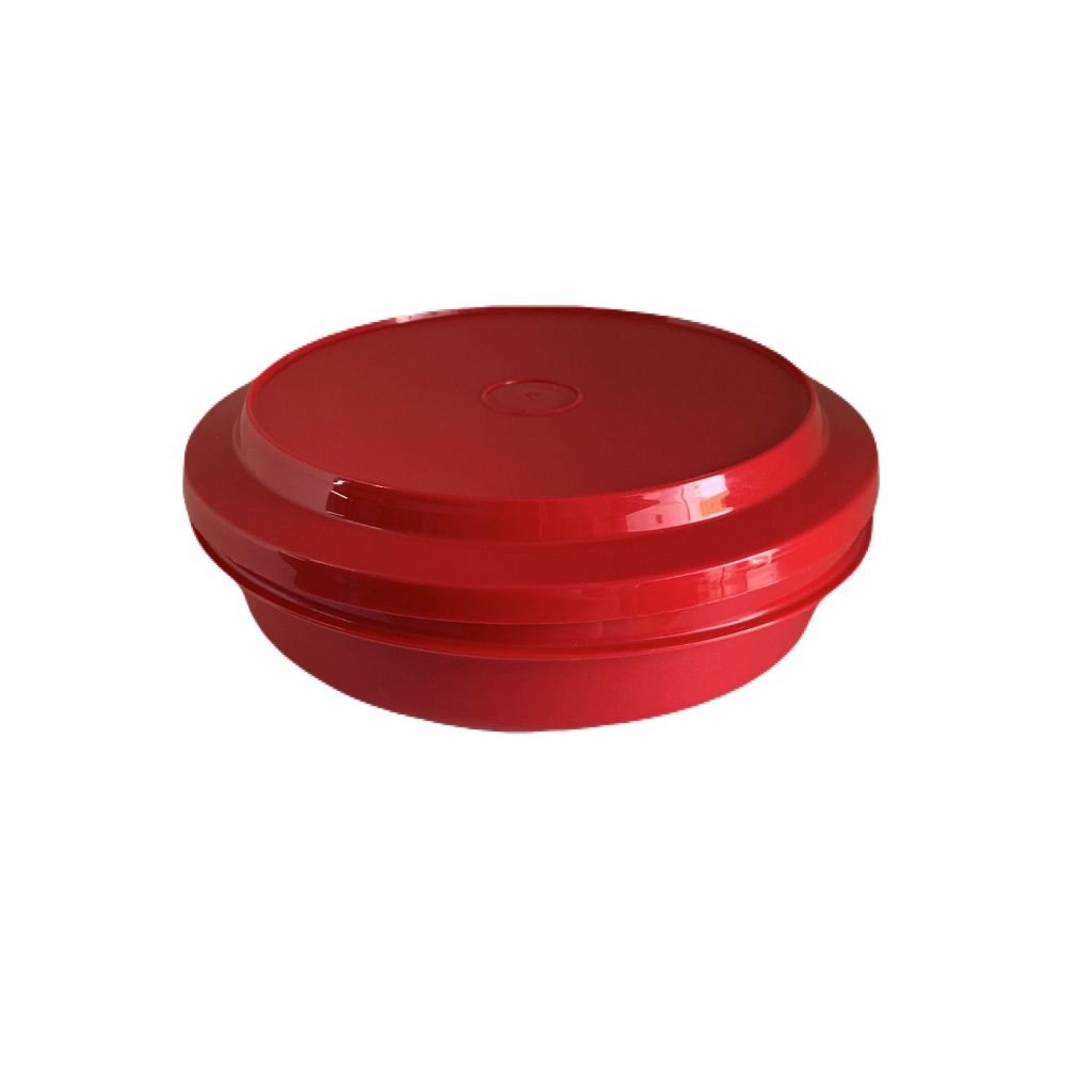 Tupperware Travessa Redonda 500ml Vermelha
