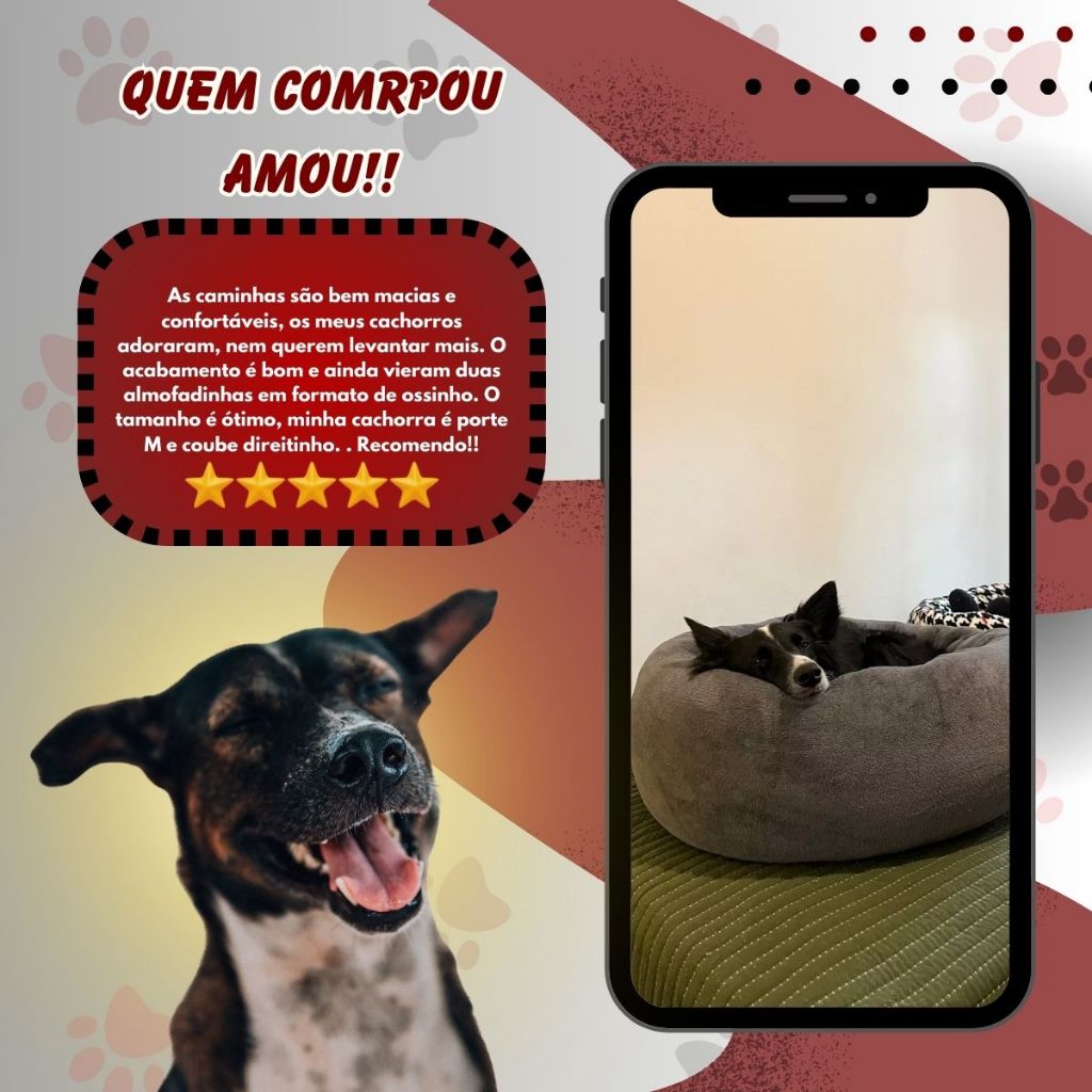 Nuvem Pet 60cm Para Cachorro Porte Grande E Gato Cama Caminha Casinha Grande