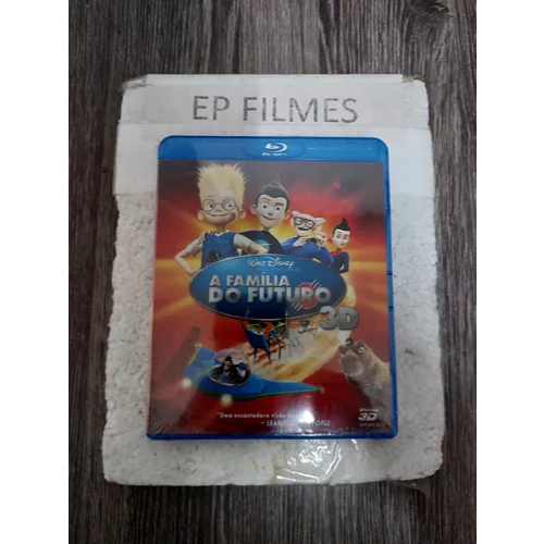 Blu Ray 3d A Família Do Futuro - Disney - Dub/leg Lacrado