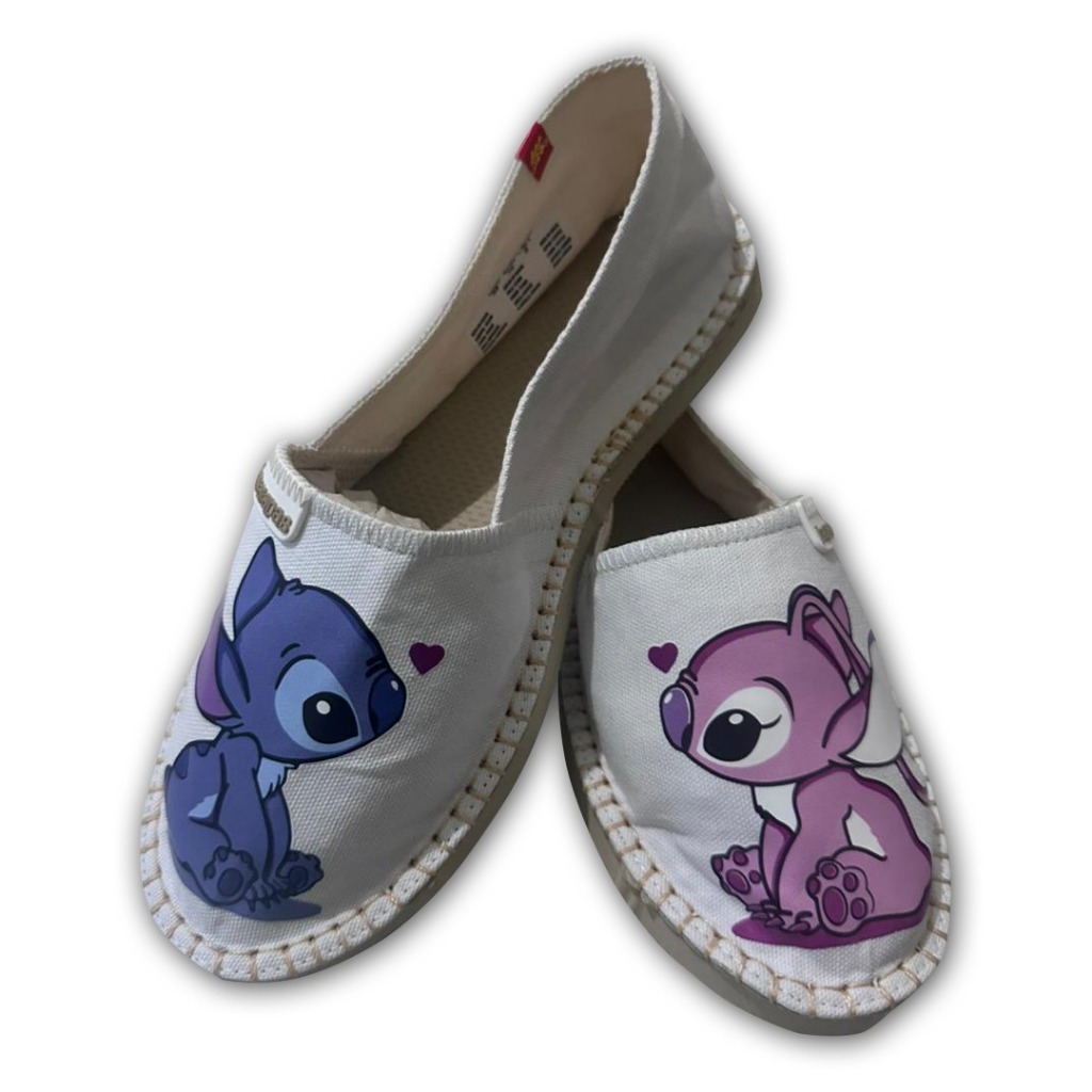 Alpargatas havaianas Origine Lilo & Stitch Angel Novidade promoção barato