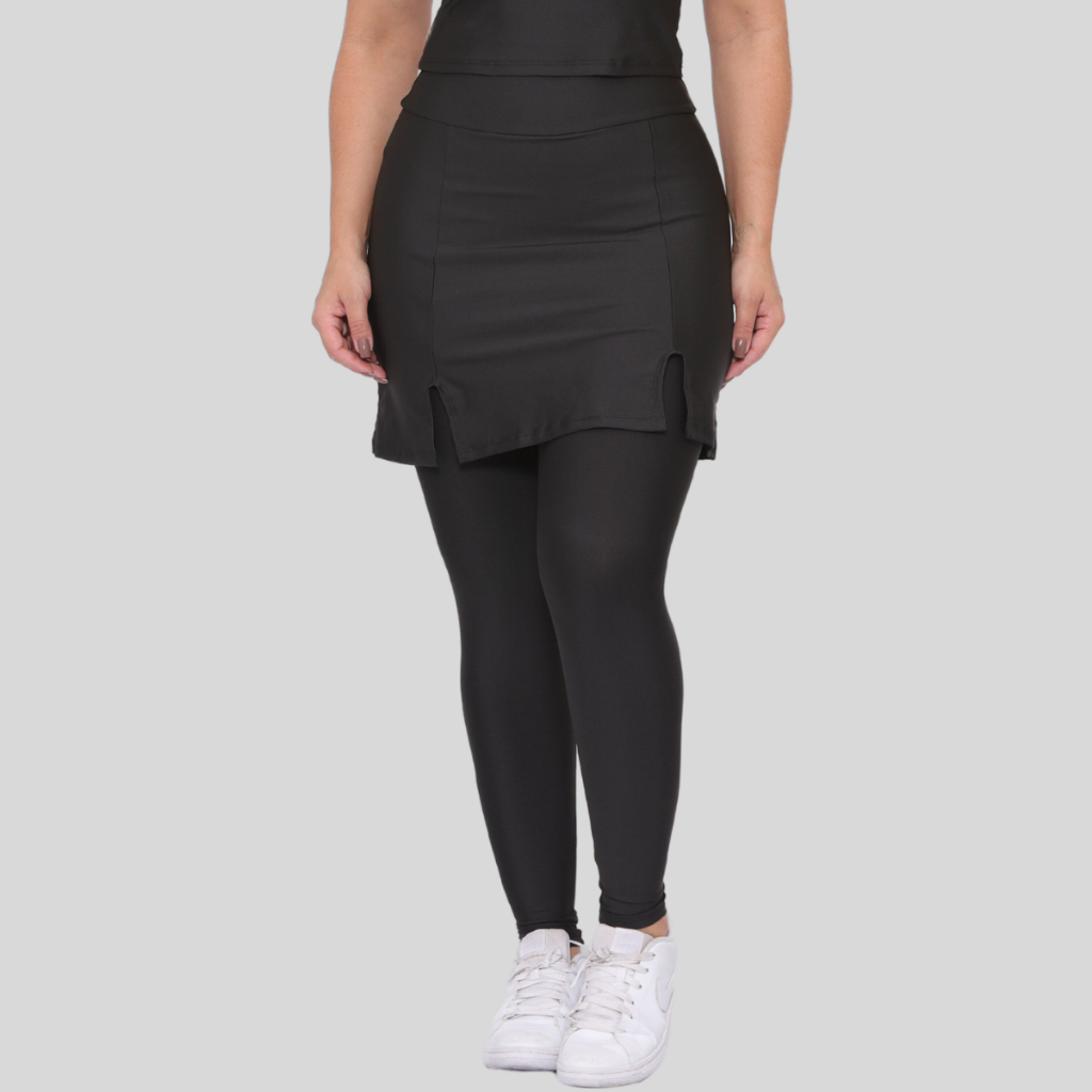 Calça Legging Fitness Moderna Treino Academia Suplex Moda Evangelica Moda Cristã