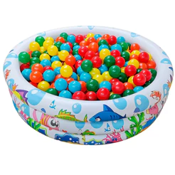 Piscina Infantil Inflável 100 Litros Colorida + 50 Bolinhas