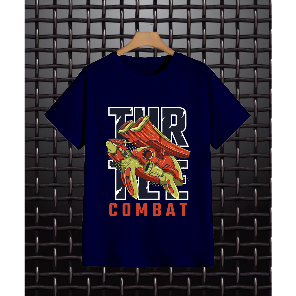 Camiseta Turtle Combat Streetwear Tartaruga Estilosa