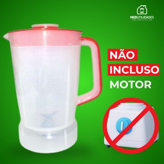 Copo para liquidificador serve para Britânia BLQ 970 turbo 900 W Britâna Diamante 800 translúcido