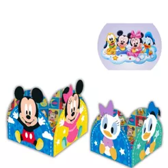 50~250 PORTA FORMINHA MICKEY BABY TURMA DISNEY ANIVERSARIO Regina (CHOCO)