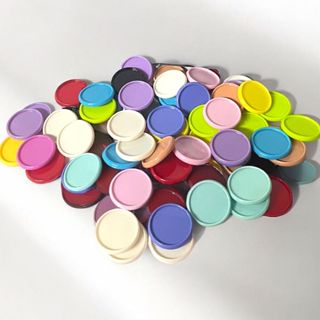 Pacotes C/ 22/ 55/110 Unidades Com Discos Plástico 35mm Para Caderno Inteligente em Oferta na Shopee