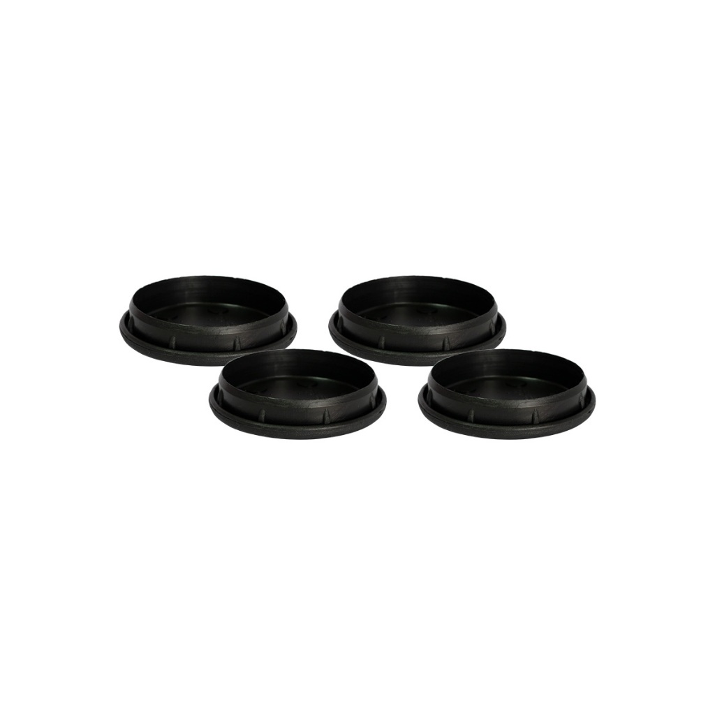 4 Ponteiras Protetoras De Cadeira Mesa Tubular Internas 3 Polegadas