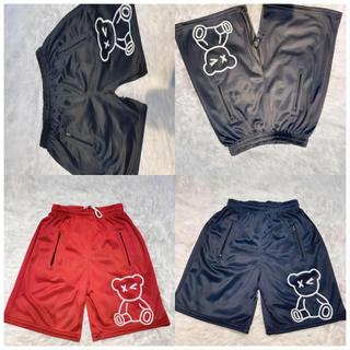 Kit 03 Bermuda Infantil Juvenil bolsa com ziper Criança Menino 8 ao 16 anos