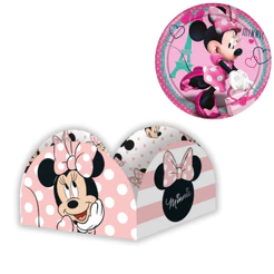 50~250 PORTA FORMINHA MINNIE MOUSE ROSA Regina(CHOCO)