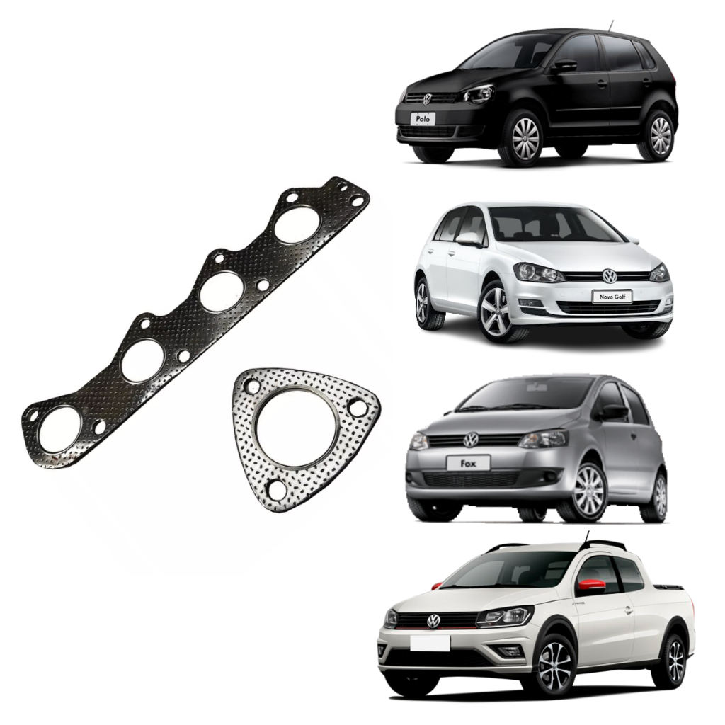 Junta Catalisador Vw Polo Golf Fox Saveiro Gol Voyage em Oferta na Shopee