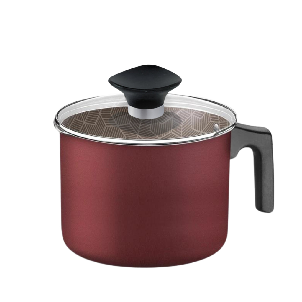 Fervedor Caneco Leiteira Tramontina Paris Antiaderente Vermelho16cm 2,7L - Home & Living