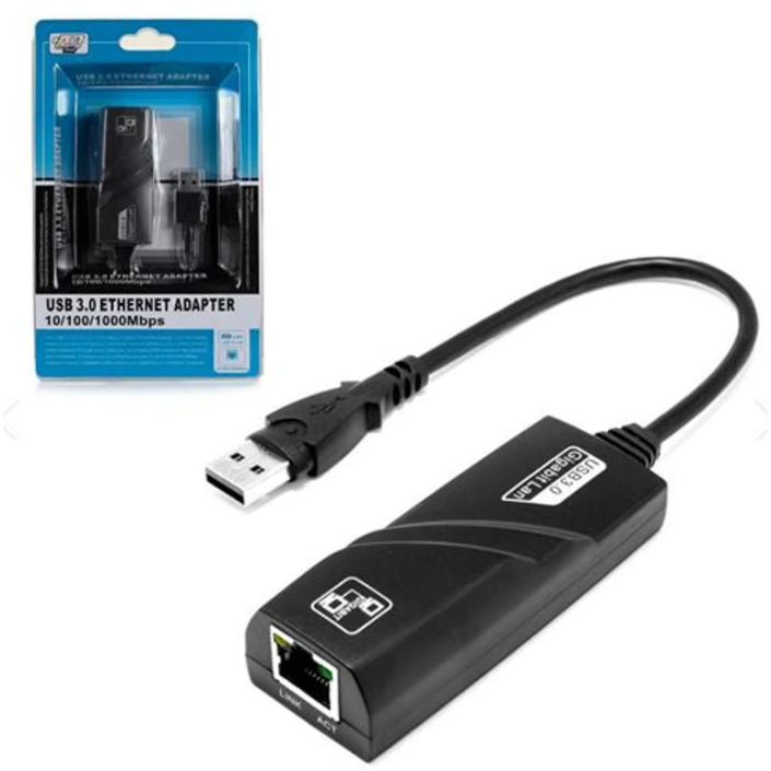 Adaptador Conversor Usb 3.0 X Rj45 10/100/1000 Cb0410