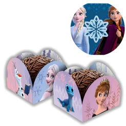 50~250 PORTA FORMINHA DISNEY FROZEN Regina(CHOCO)