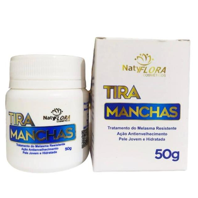 Pomada Tira Manchas, Acaba com Melasma Tem Ação Anti-envelhecimento 1 unidade 50g cada em Oferta na Shopee