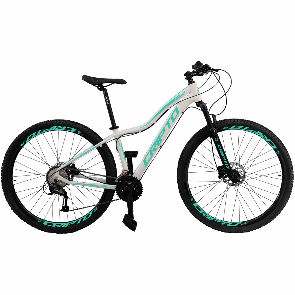 Bicicleta Aro 29 Cripto 27 Marchas Freio Hidráulico Trava K7 em Oferta na Shopee