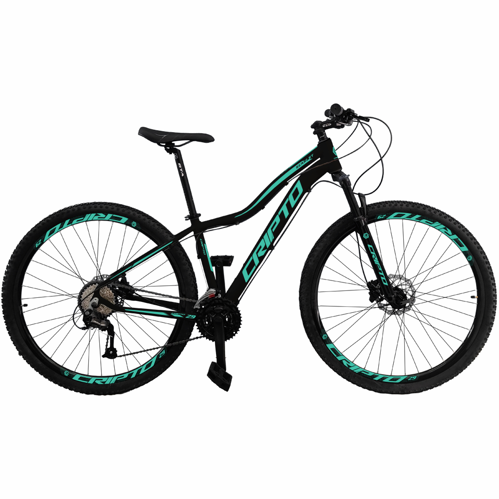 Bicicleta Aro 29 Cripto 24 Vel Freio Hidráulico e Suspensão em Oferta na Shopee