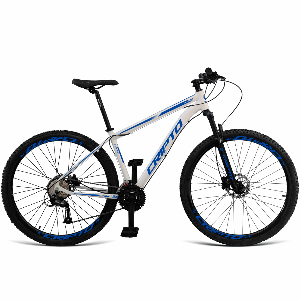 Bicicleta Aro 29 - Cripto 24 Vel Freios Hidráulico Com Suspensão