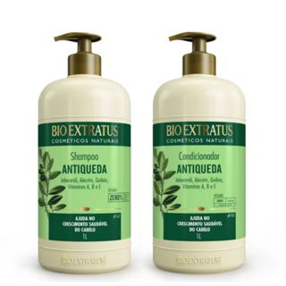 Kit Jaborandi Shampoo e Condicionador Bio Extratus - 1L Antiqueda e Crescimento em Oferta na Shopee