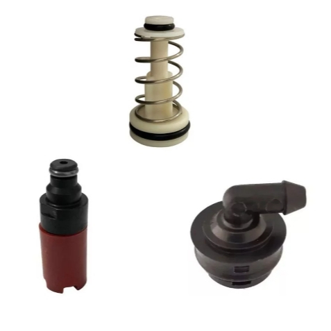Válvula Vermelha + Pistão By Pass + Válvula Detergente Karcher K 3.98