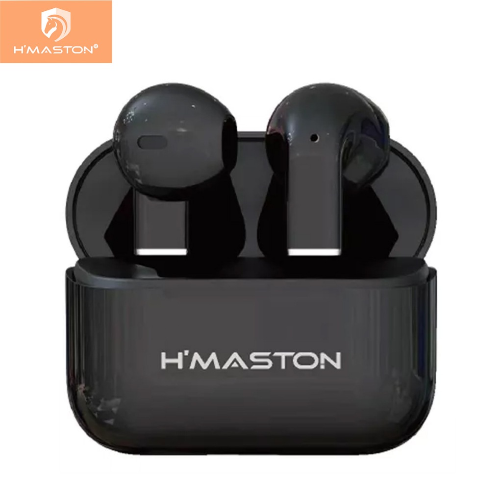H'maston F917 Fone De Ouvido Sem Fio Tws Fone Bluetooth 5.3 com Microfone