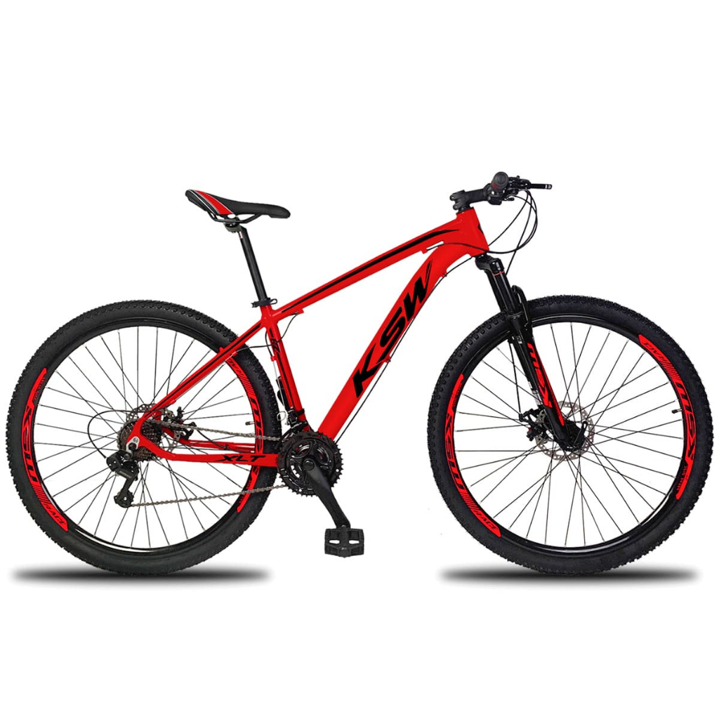 Bicicleta Aro 29 Ksw 27 Marchas Freio Hidráulico e K7 em Oferta na Shopee