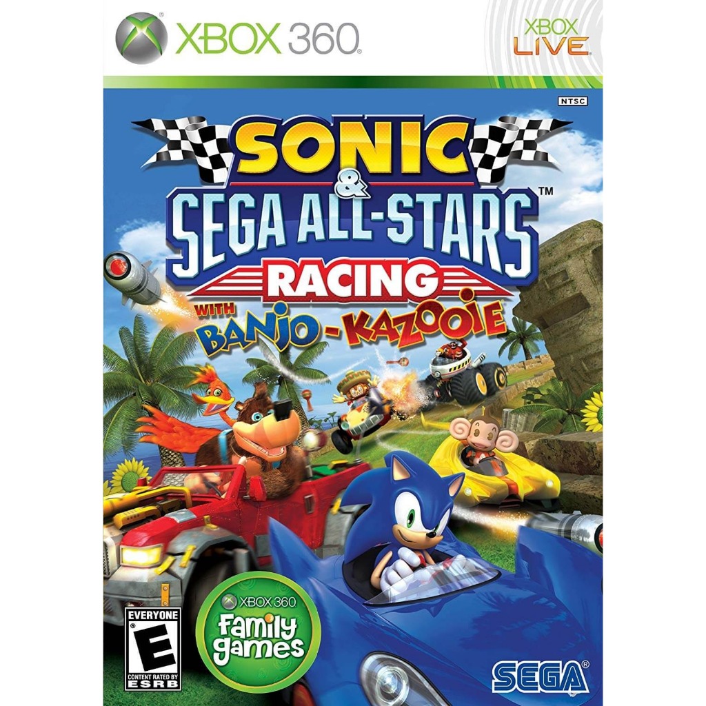 Sonic & Sega All-Stars Racing - Xbox 360 Desbloq LT