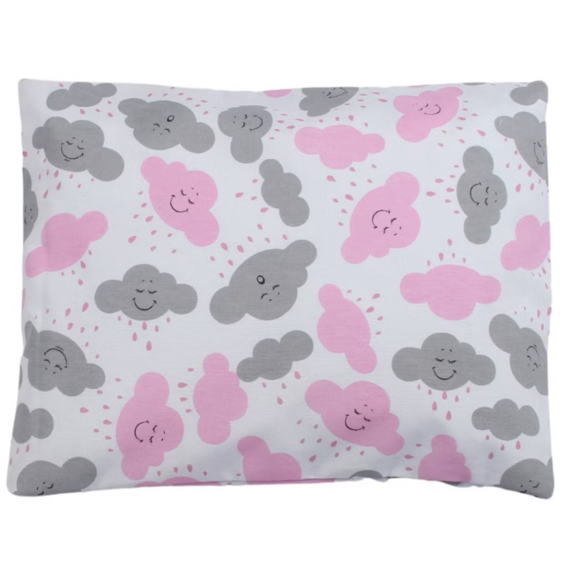 Travesseirinho Bebê Estampado Algodão em Silicone