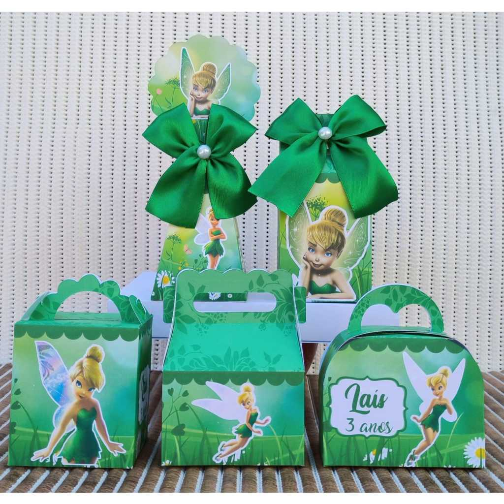 Kit Festa Sininho - Thinker Bell - Personalizados Lembrancinhas Caixinhas para festa PEGUE E MONTE