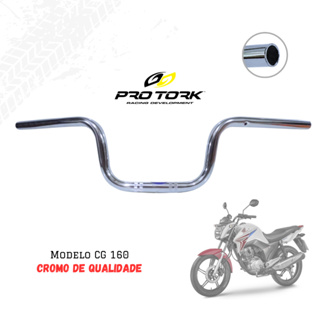 Guidão Bike / Moto CG Fan Titan Start 125 150 160 14 a 21 Modelo Original Pro Tork em Oferta na Shopee