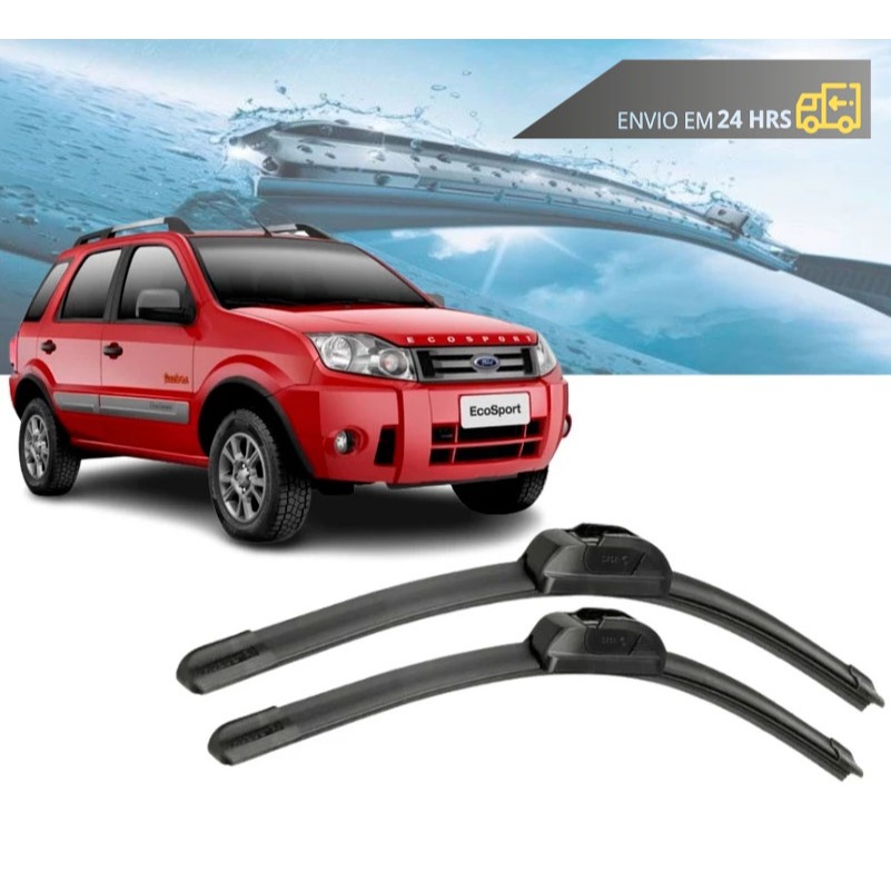 Par Palheta Limpador Parabrisa Ford Ecosport 2003 até 2012 em Oferta na Shopee