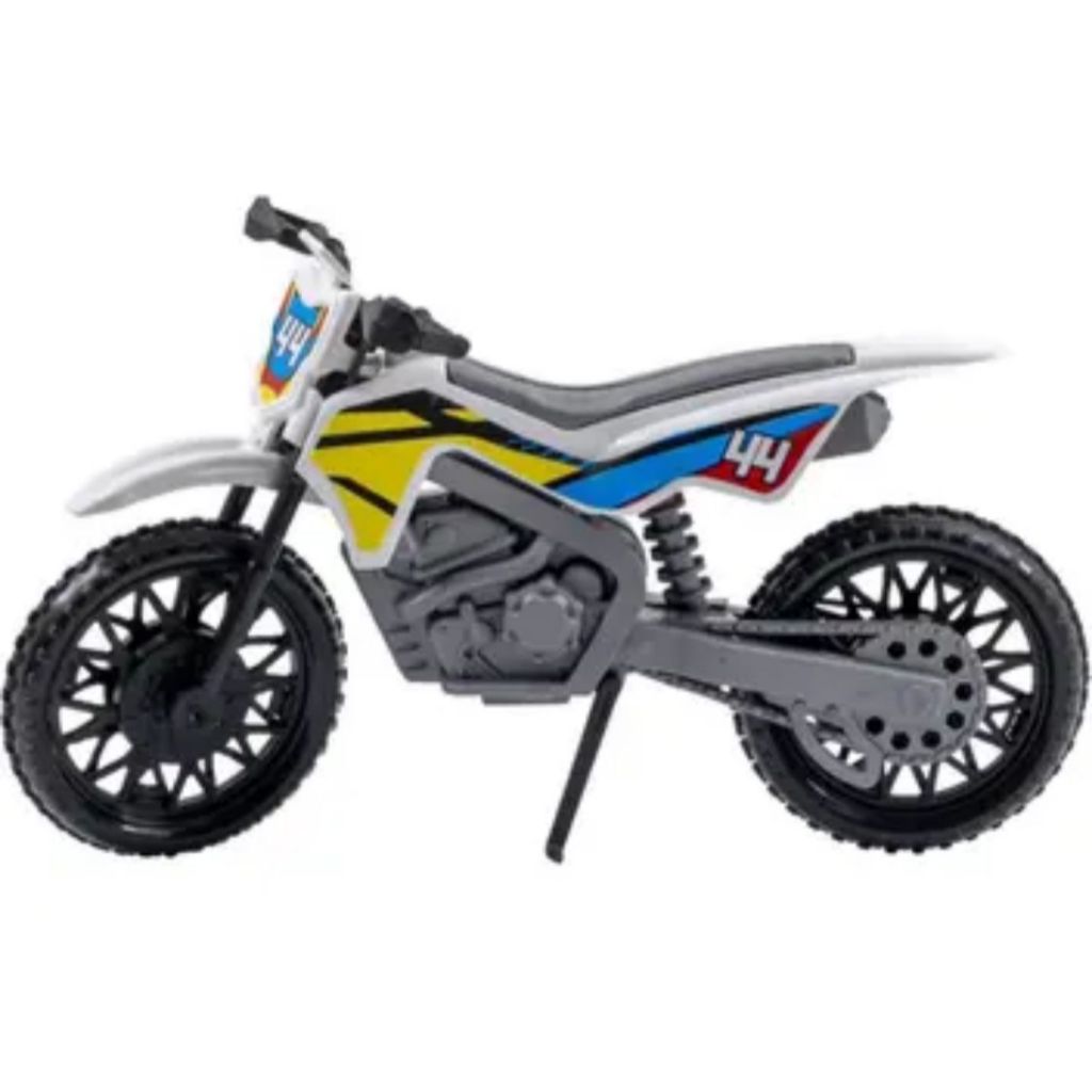 Moto Brinquedo Mini Moto Trilha na Solapa BS Toys Cross