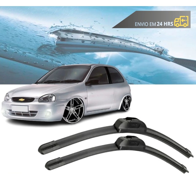 Par Palheta Limpador Parabrisa Corsa Wind 1994 a 2002 em Oferta na Shopee