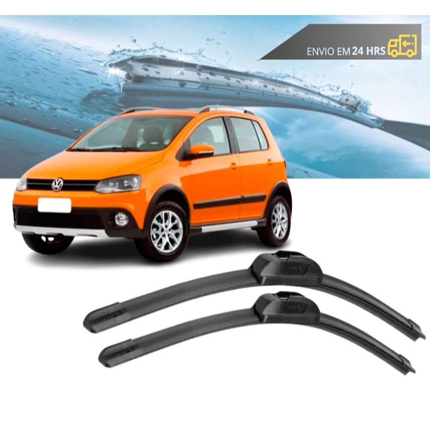 Par Palheta Limpador Parabrisa Crossfox 2010 2011 2012 em Oferta na Shopee