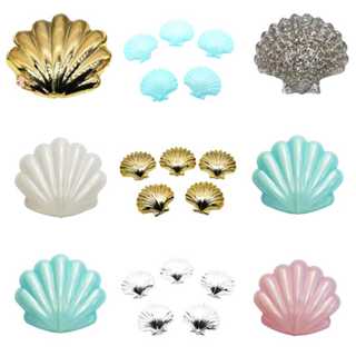 Apliques Para Laços e Tiaras Concha em Oferta na Shopee