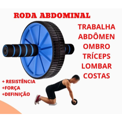 Roda para Exercícios Abdominais Desmontável