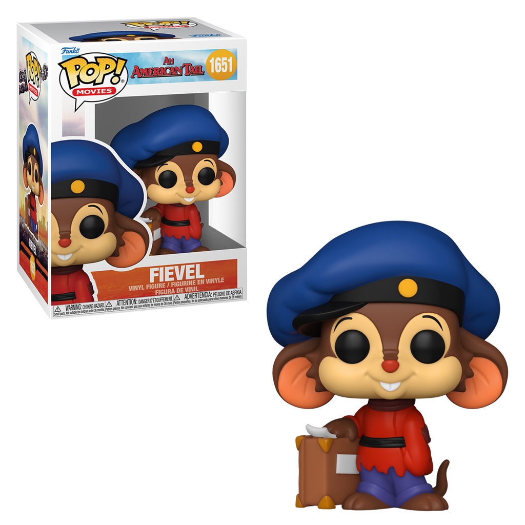 FUNKO POP MOVIES AN AMERICAN TAIL - FIEVEL 1651 NOVO ORIGINAL em Oferta na Shopee