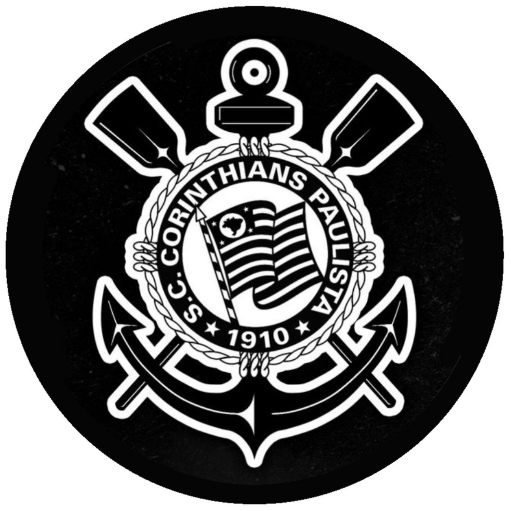 Painel Redondo em Tecido c/Elástico Corinthians em Oferta na Shopee