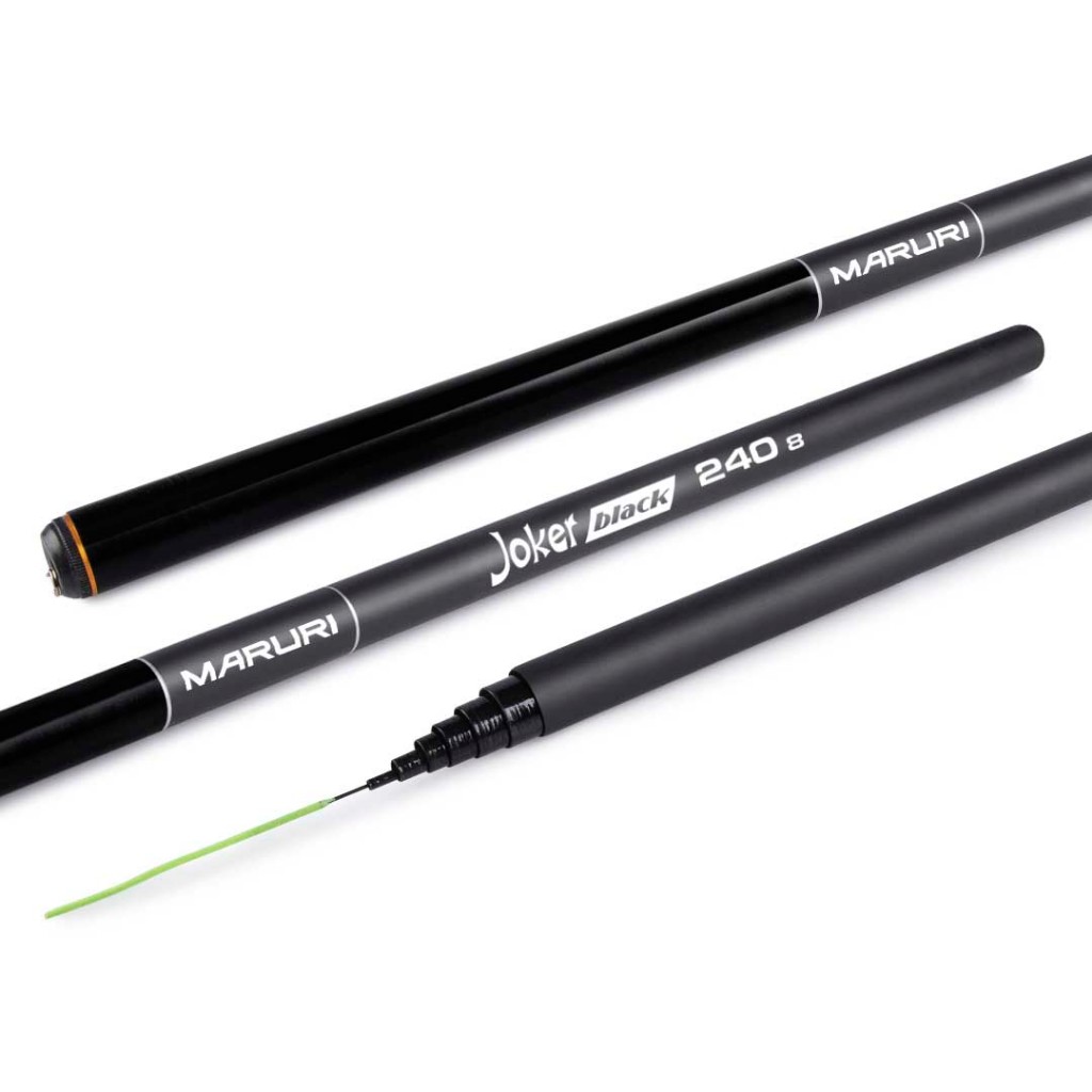 Vara Telescópica Lisa Joker Black Maruri Sem Passadores Vários Tamanhos Vara de Mão em Oferta na Shopee