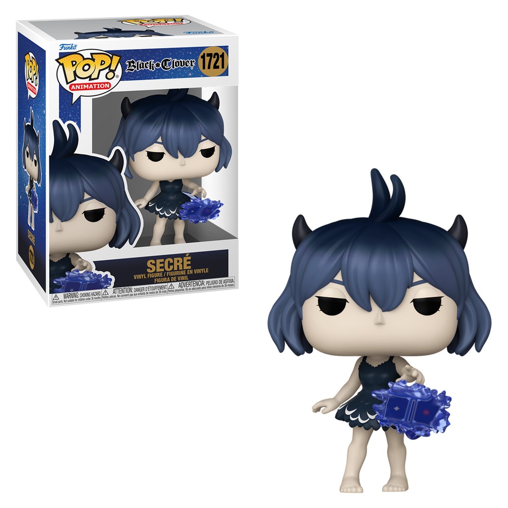 FUNKO POP ANIMATION BLACK CLOVER - SECRÉ 1721 NOVO ORIGINAL em Oferta na Shopee