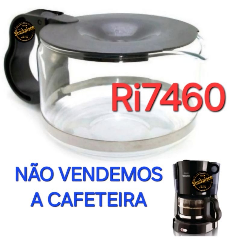 Jarra Compatível Para Cafeteira Walita Studio Ri7460 - PEQUENA