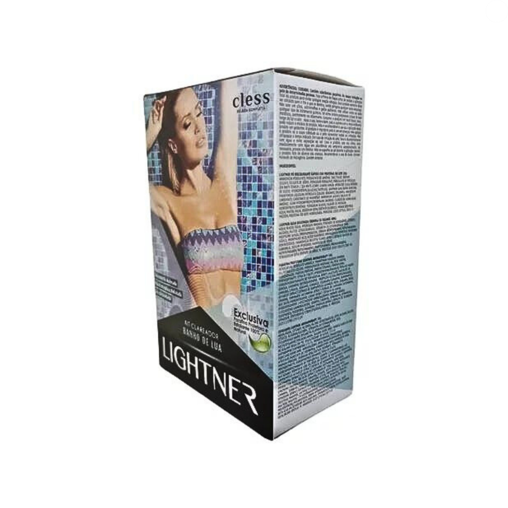 Kit Clareador Pelos Descolorante Cless Lightner Banho De Lua — imagem 2 de 2