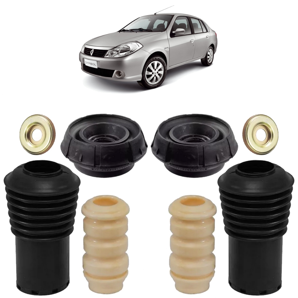 KIT COXIM AMORTECEDOR DIANTEIRO RENAULT SYMBOL 2009 A 2016