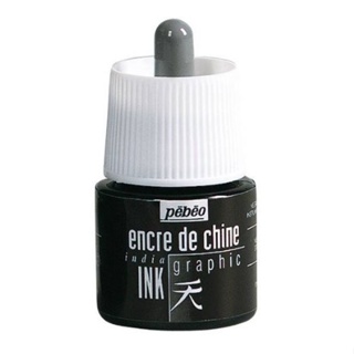 Tinta Nanquim Preto 45 Ml Pebeo Desenho Caligrafia Caneta Tinteiro em Oferta na Shopee