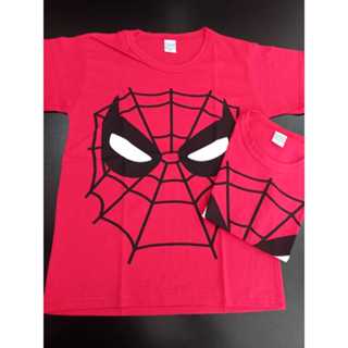 Camisa Unisex Com Estampa Homem Aranha 100% Algodao Adulto Infantil em Oferta na Shopee