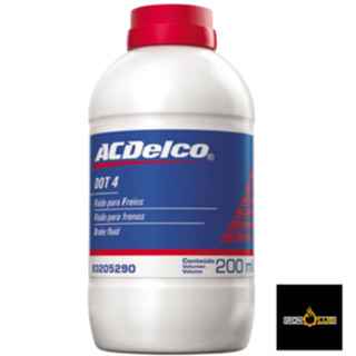 FLUIDO DE FREIOS ACDELCO DOT4 200ML em Oferta na Shopee