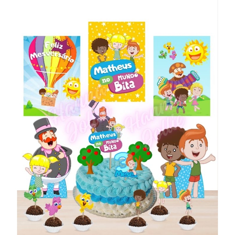 Bolo Mundo Bita Mesversario: Onde Comprar | BuscaProdutos