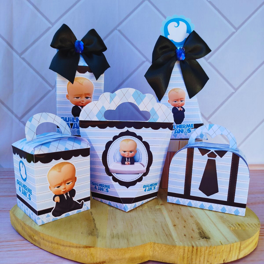 KIT FESTA O PODEROSO CHEFINHO Caixas Personalizadas / Lembrancinhas Personalizadas